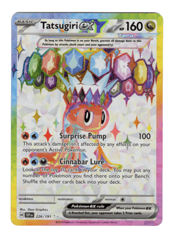 2024 Tatsugiri ex #226 Surging Sparks