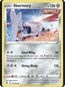 2021 Skarmory #182 Fusion Strike