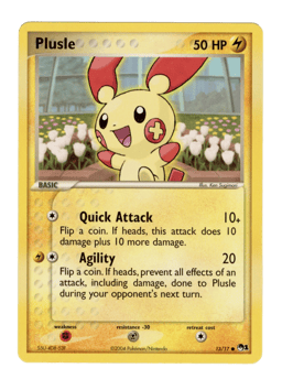 2004 Plusle #13 POP Series 1
