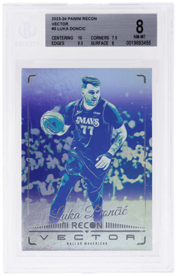 2023 Panini Recon Vector Luka Doncic #3 BGS 8