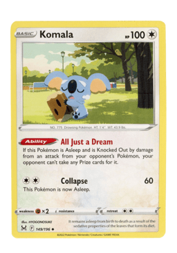 2022 Komala #149 Lost Origin