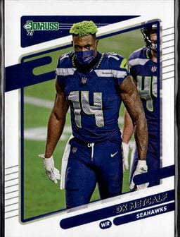 2021 DK Metcalf #29 Donruss