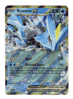 2025 Kyurem ex #28 Black Bolt