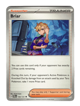 2025 Briar #100 Prismatic Evolutions