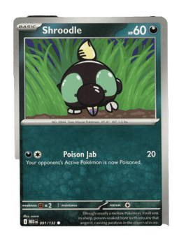 2025 Shroodle #91 Mega Evolution