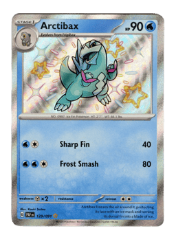 2024 Arctibax #129 Paldean Fates