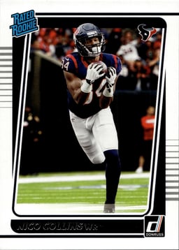 2021 Nico Collins #280 Donruss