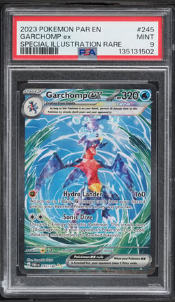 2023 Pokemon Scarlet & Violet Paradox Rift SIR Garchomp EX #245 PSA 9 MINT