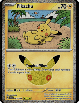 2026 Pikachu #43 30th Celebration