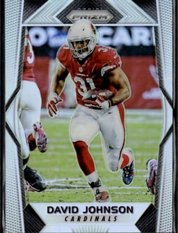 2017 David Johnson #25 Prizm
