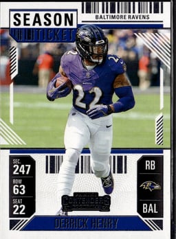 2024 Derrick Henry #9 Contenders Season Ticket
