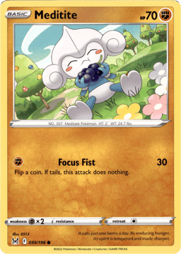 2022 Meditite #99 Lost Origin