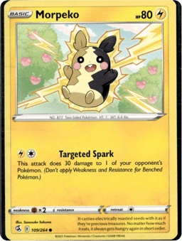 2021 Morpeko #109 Fusion Strike