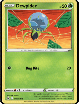 2021 Dewpider #19 Fusion Strike