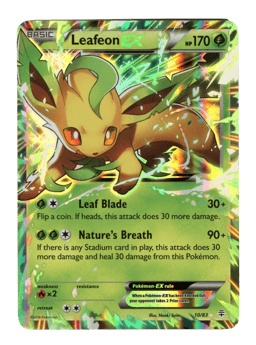 2016 Leafeon-EX #10 Generations