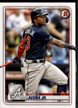 2020 Ronald Acuna Jr. #27 Bowman