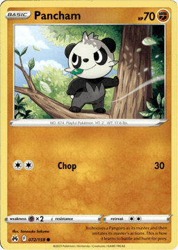 2023 Pancham #72 Crown Zenith