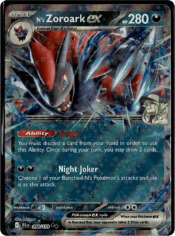 2025 N's Zoroark ex #98 Journey Together