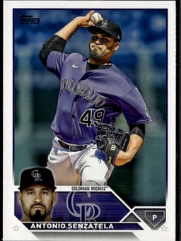 2023 Antonio Senzatela #99 Topps