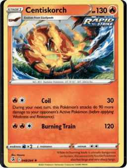 2021 Centiskorch #48 Fusion Strike