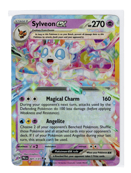 2025 Sylveon ex #41 Prismatic Evolutions