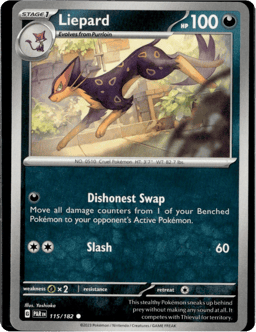 2023 Liepard #115 Paradox Rift