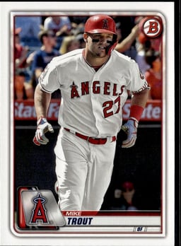 2019 Mike Trout #1 Bowman
