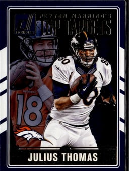 2016 Julius Thomas #9 Peyton Manning's Top Targets