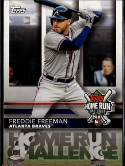 2020 Freddie Freeman #HRC-4 Topps Home Run Challenge