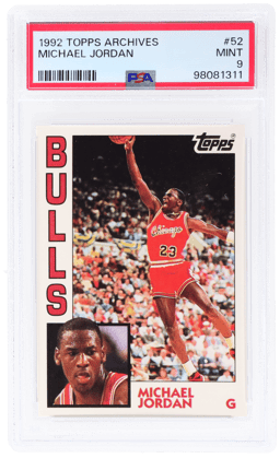 1992 Topps Archives Michael Jordan #52 PSA 9