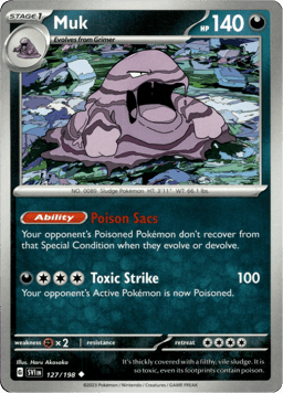 2023 Muk #127 Scarlet & Violet