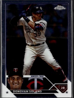 2023 Donovan Solano #USC146 Topps Chrome Update