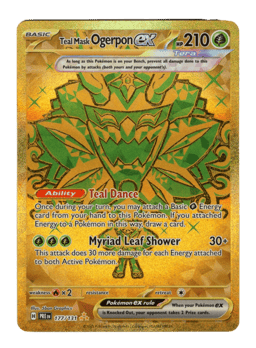 2025 Teal Mask Ogerpon ex #177 Prismatic Evolutions