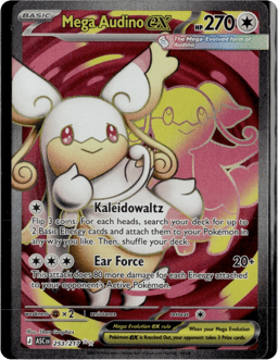 2026 Mega Audino ex #253 Ascended Heroes