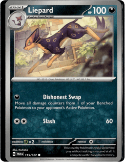 2023 Liepard #115 Paradox Rift