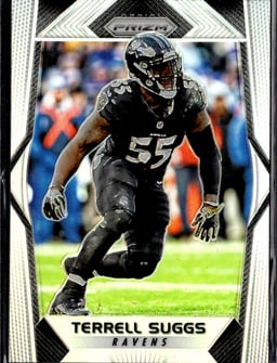 2017 Terrell Suggs #153 Prizm