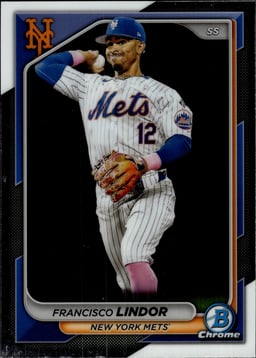 2024 Francisco Lindor #35 Bowman Chrome