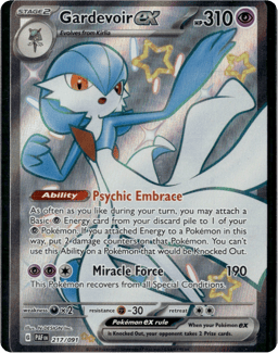 2024 Gardevoir ex #217 Paldean Fates