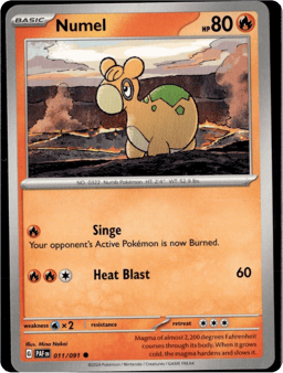 2024 Numel #11 Paldean Fates