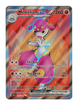 2024 Medicham ex #161 Stellar Crown