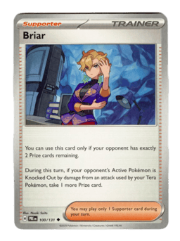 2025 Briar #100 Prismatic Evolutions