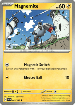 2023 Magnemite #63 Scarlet & Violet