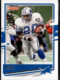 2020 Barry Sanders #102 Donruss