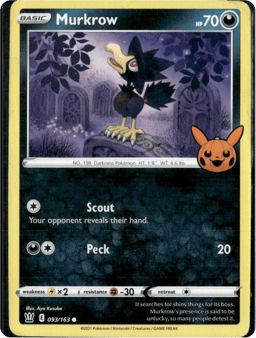 2020 Murkrow #093/163 Miscellaneous Cards & Products