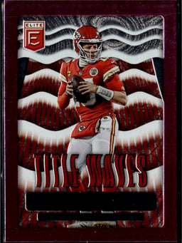 2023 Patrick Mahomes II #TW-1 Donruss Elite Football Title Waves