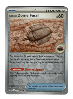 2023 Antique Dome Fossil #152 151