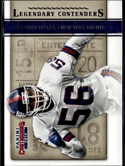 2014 Lawrence Taylor #3 Contenders Legendary