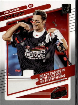 2021 Tom Brady #HI-24 Donruss Highlights