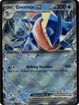 2024 Greninja ex #41 Stellar Crown
