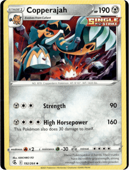2021 Copperajah #192 Fusion Strike